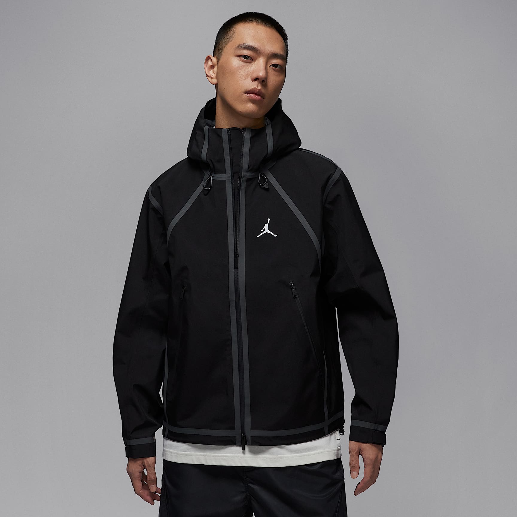 新品 ナイキ ジョーダン フライト ナイロンジャケット ブラック Sサイズ NIKE公式】ジョーダン フライト メンズ マウンテンサイド GORE-TEX